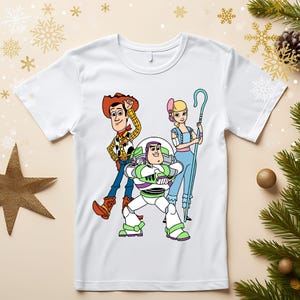 Toy Story SVG Clipart Bundle & Alphabet, Buzz Lightyear Woody Jessie PNG, Toy Story Cut Files for Cricut Silhouette, Digital Download PNG