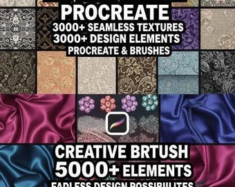 Misshfr Fashion Designer Brushes, 1000+ Ribbon Fabric Brushes, Procreate Brushes