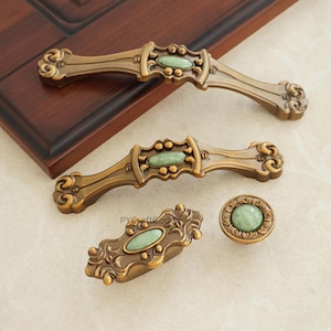 Antique Brass Drawer Pulls ,Aged Silver kitchen Cabinet Knob Hardware ,Euro Style cupboard Handles