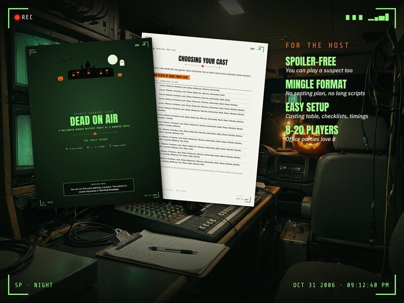 Spoiler-free host guide — the host can play too