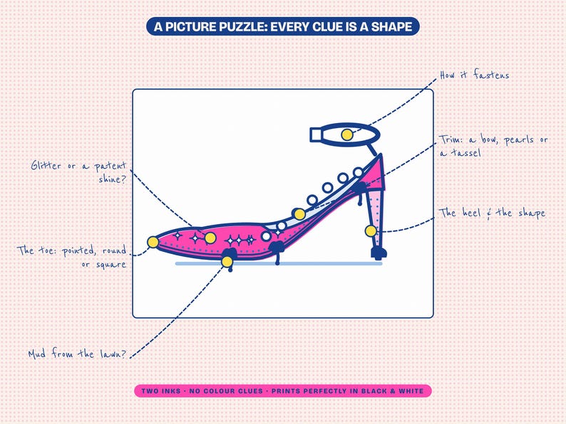 Wedding Murder Mystery Puzzle: Printable Bridal Shower Case File Game, Logic Grid image 4