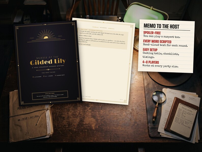 Spoiler-free host guide — the host can play too