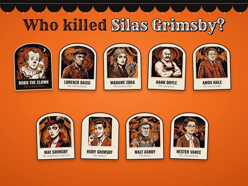 Persons of interest in The Ghost Train Murder — every one of them had a motive