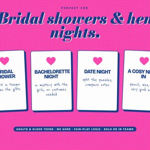 Wedding Murder Mystery Puzzle: Printable Bridal Shower Case File Game, Logic Grid image 19