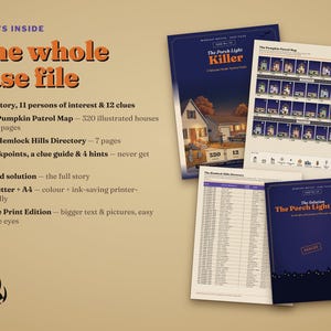 Everything in the printable case file