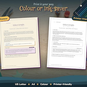 US Letter and A4, colour and ink-saving printer-friendly versions