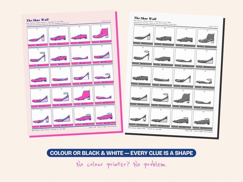 Wedding Murder Mystery Puzzle: Printable Bridal Shower Case File Game, Logic Grid image 17