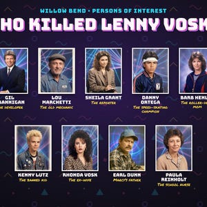 Persons of interest in The Costume Contest Killer — every one of them had a motive