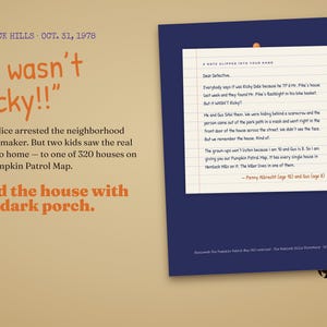 The case begins with a note from two kids nobody believes
