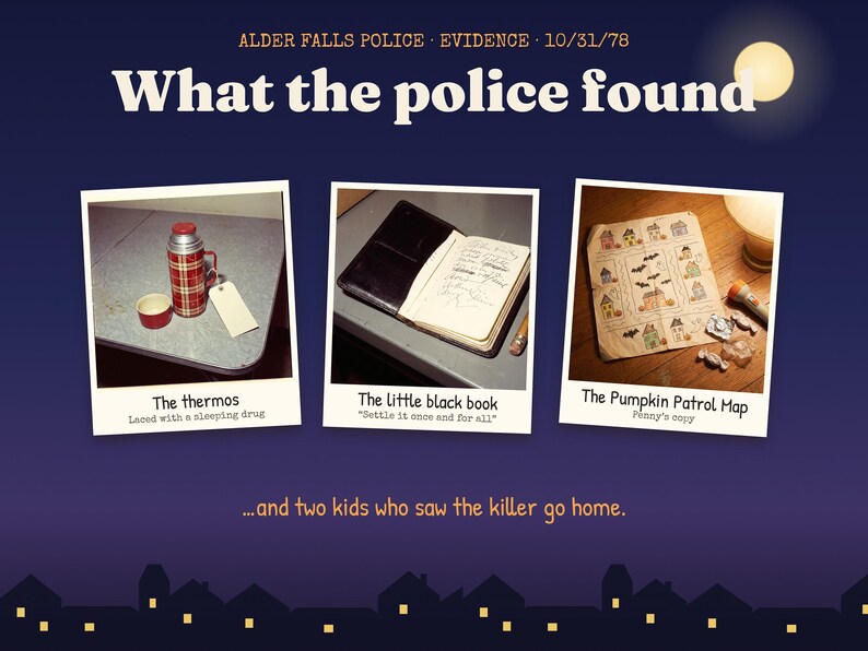 What the police found