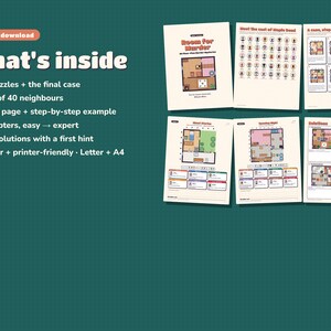Libro di Sudoku del delitto: 80 puzzle di logica a tema giallo stampabili, chi è stato? immagine 13