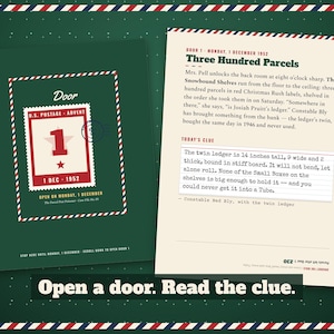 Open a door each day: what happened, and a new clue