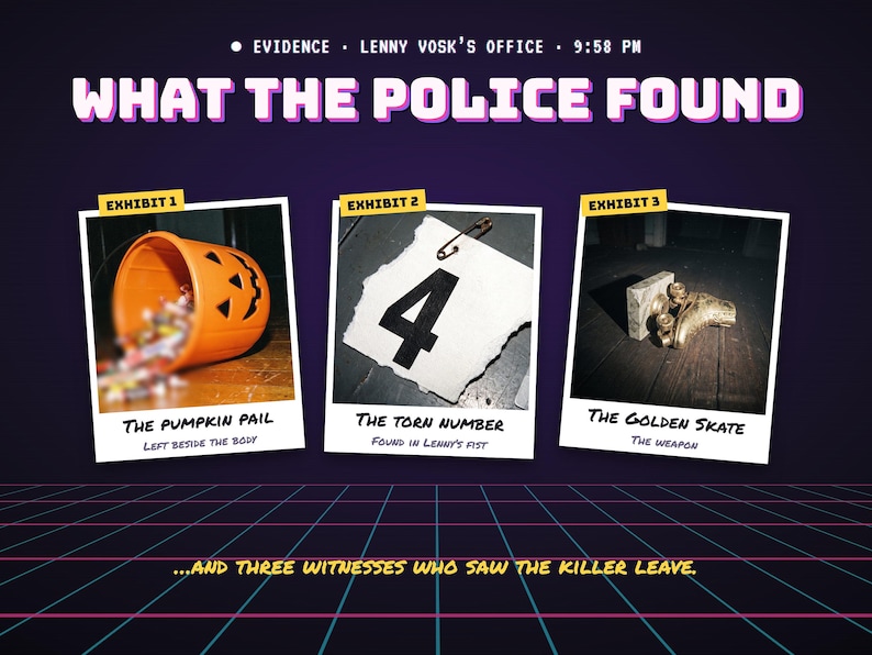 Police found three things in the office