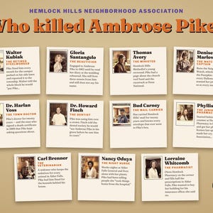Persons of interest in The Porch Light Killer — every one of them had a motive