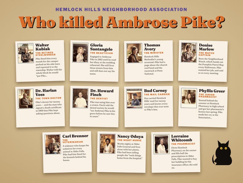 Persons of interest in The Porch Light Killer — every one of them had a motive