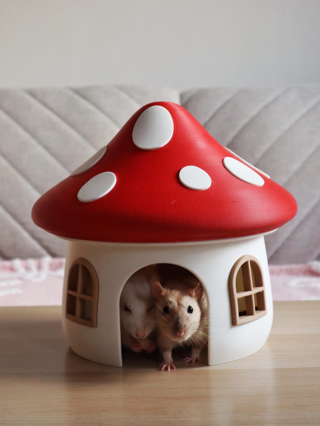 Mushroom House for Rats – Cozy Small Pet Hideout - Etsy