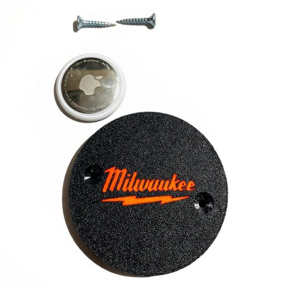 Milwaukee Packout AirTag Holder Mount - Concealed Tracker for Toolbox & Tool Box