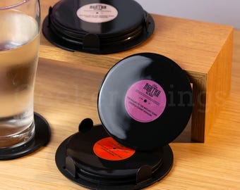 Posavasos Agatha All Along (disco de vinilo) con soporte