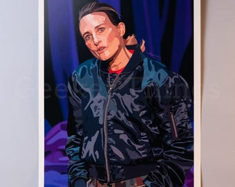 Camille Cottin - Le Rendez-Vous fan art print / poster / wall art