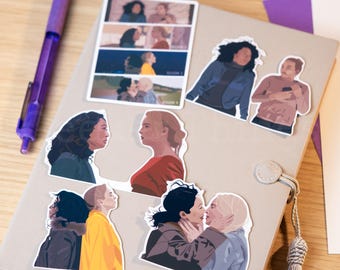 Pegatinas de Killing Eve - Pegatinas de Villaneve