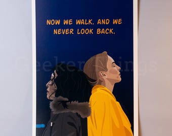 Lámina artística de la temporada 3 de Killing Eve / Póster de Villaneve / Decoración de pared