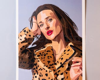 Camille Cottin - Connasse fan art print / poster / wall art