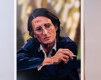 Camille Cottin - Cœurs Vaillants fan art print / poster / wall art