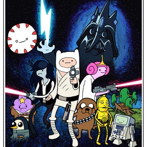 Adventure Wars 11"x17" Art Print
