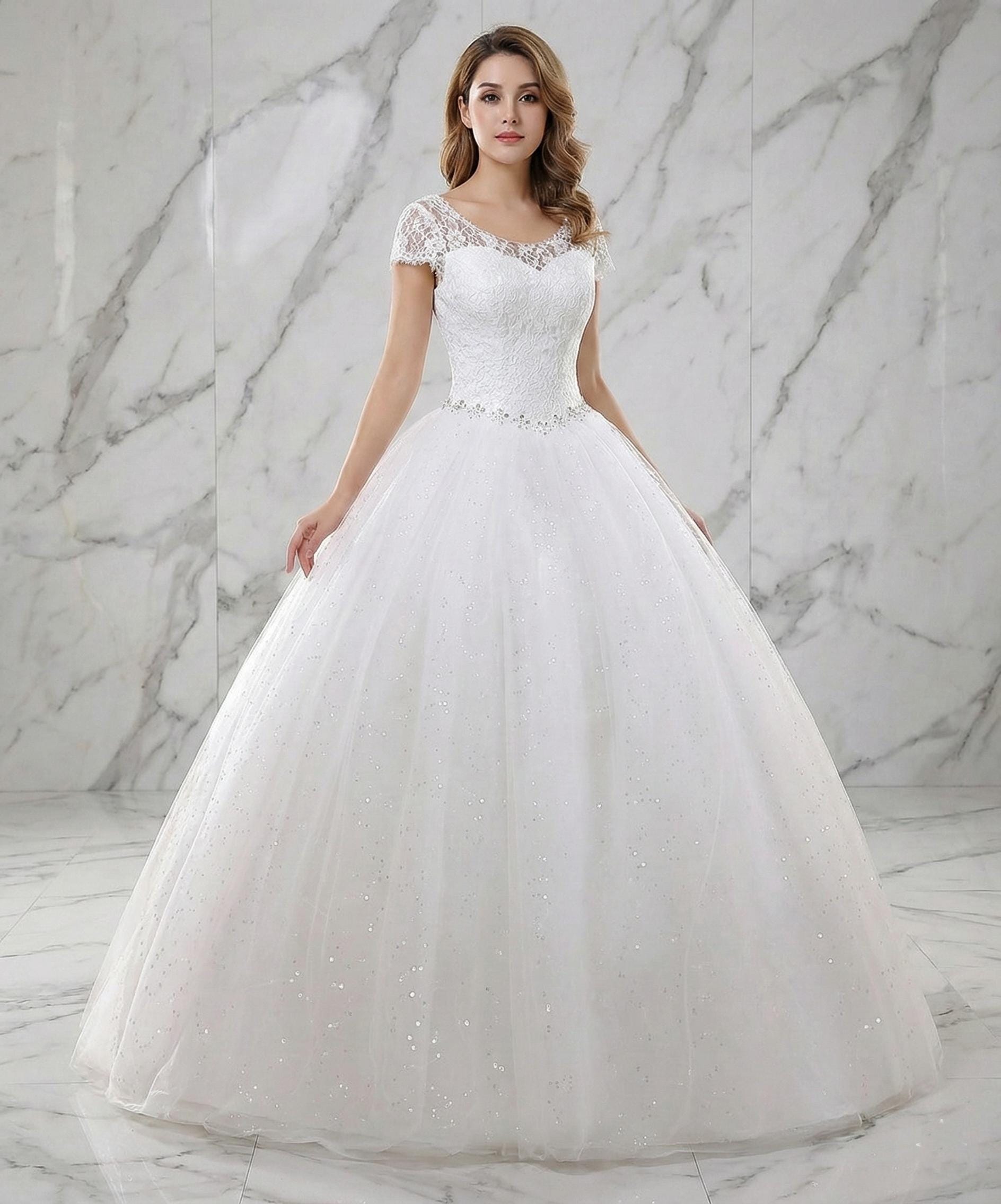Sparkling Corset Bridal Gown - Etsy