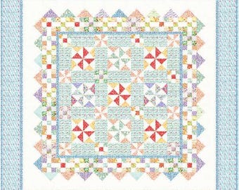 9 Patch fun Pattern, kit and backing