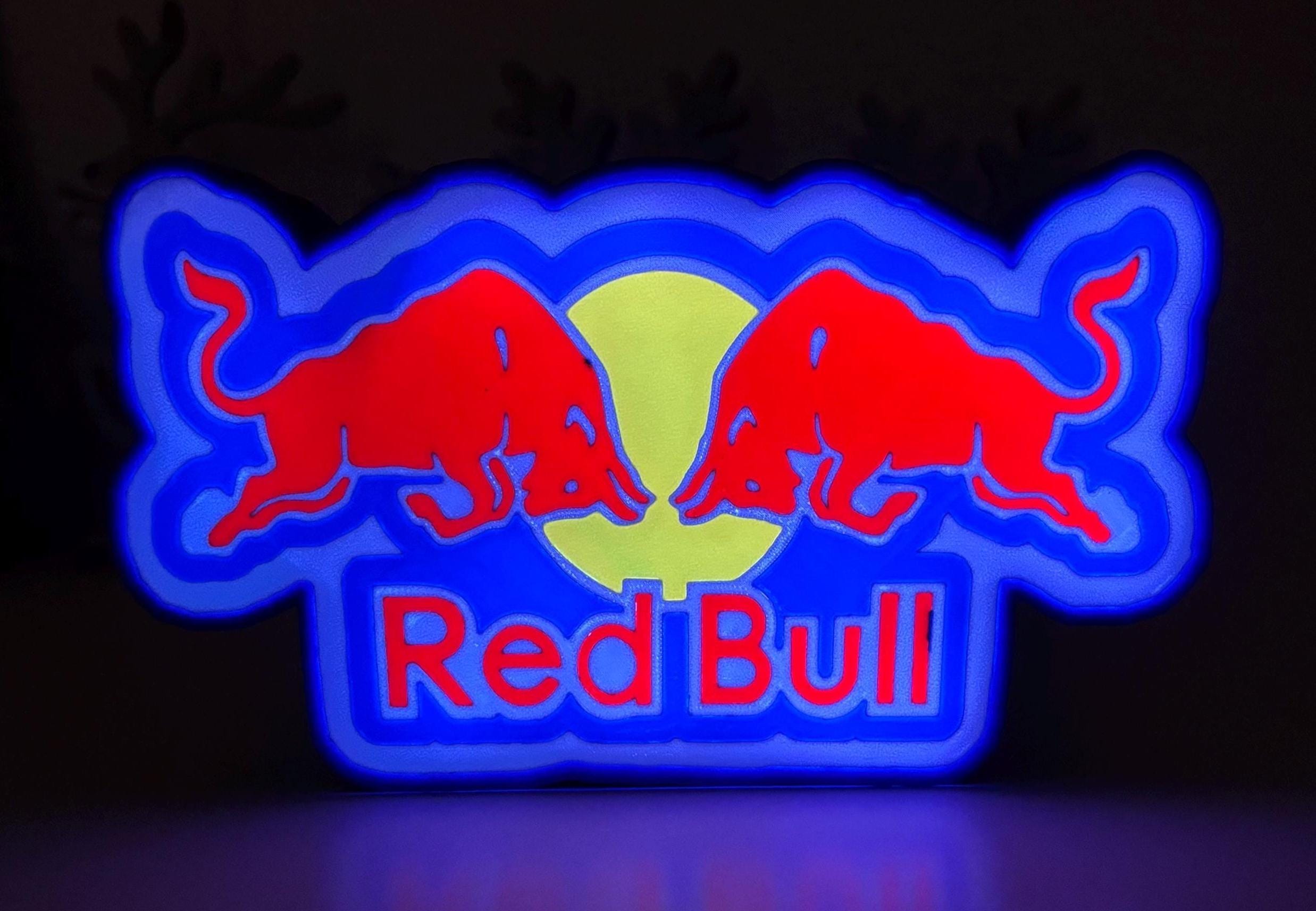 Red Bull Led Sign - Etsy