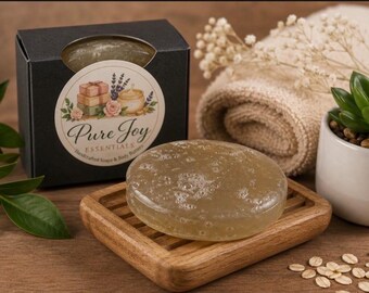 Pure Joy Essentials Bentonite Clay Luxury Shave Soap