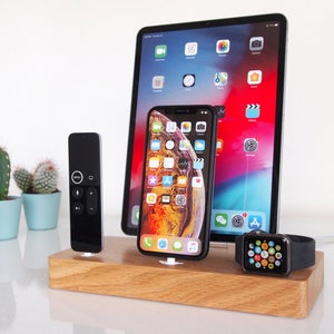 iPhone/iPad/iWatch/AirPods dock, Apple Watch dock, iPhone, iPad 9.7, iPad 10, iPad 11, iPad 12.9, Samsung, LG, Android dock, Apple organizer