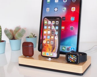 iPhone/iPad/iWatch/AirPods dock, iWatch dock, iPhone dock, iPad 9.7 dock, iPad Air, iPad 10, family gift, unique present, unigue gift