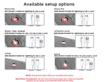 Cords / cables / wires / holders