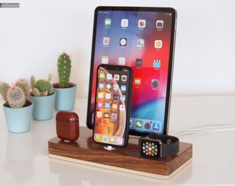 iPhone/iPad/iWatch/AirPods dock, iWatch dock, iPhone dock, iPad 9.7 dock, iPad Air, iPad 10, family gift, unique present, unigue gift