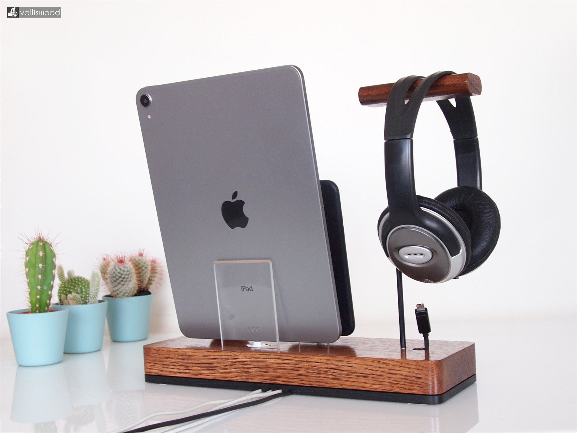 Docking Station Headphone Stand Iphone Dock Ipad 9.7 Dock Etsy UK