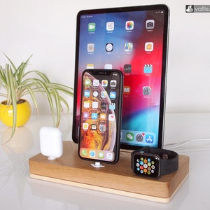 Iphone ipad iwatch airpods Dock Iwatch Dock iPhone Dock iPad 9.7 Dock iPad Air iPad 10 Family Gift Unique Present Unigue Gift Etsy
