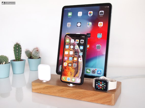 Iphone/ipad/iwatch/airpods Dock Apple Watch Iphone - Etsy