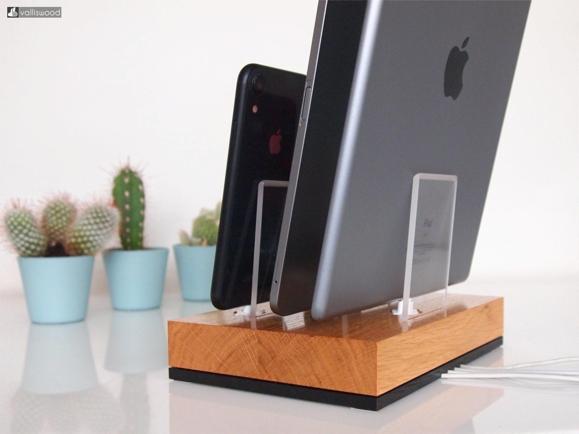 Dual Iphone Dock Dual Ipad Dock Iphone 7 Iphone 8 Iphone Etsy UK