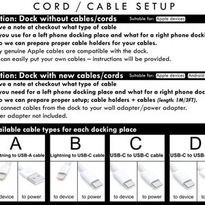 IPhone Dual Docking Station, Android Dual Docking Station, iPhone Dock ...