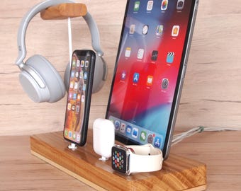 Apple Watch Headphones With Docking Station Iphone/ipad/iwatch