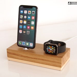 Dock per Apple Watch / dock per iPhone iPhone 5/6/7/8 dock | Etsy Italia
