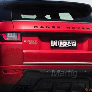 Chrome Trunk Lid Trim for Range Rover Evoque I 2011-2018 - Tuning Elegance