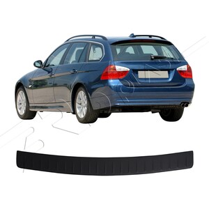 BMW-3 er E 91 2005-2008 - Listwa Czarna ABS Nakładka Zderzak z zagięciem Tył