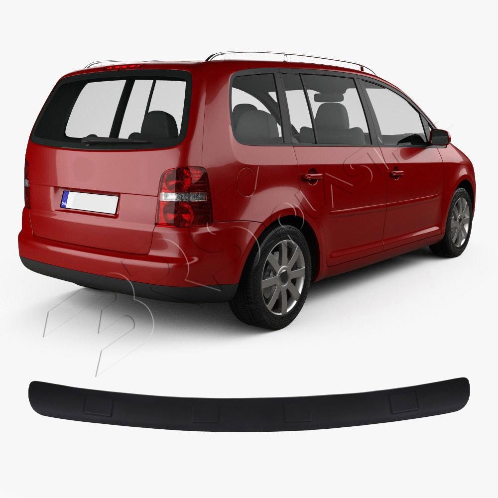 vw touran 1 ( 2003 - 2010 ) 1t1-1t2 striscia cromata paraurti posteriore