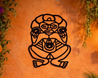 Mother Nature—Atabey, Taino Symbol—Wall Pendant