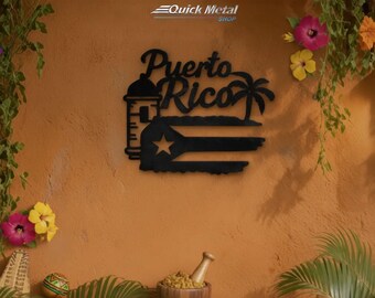 Puerto Rico- wall Art Sign