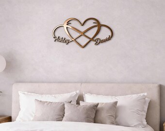 Infinito Corazón—Metal Wall Sign
