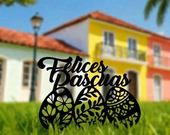 Felices Pascuas—Outdoor Sign